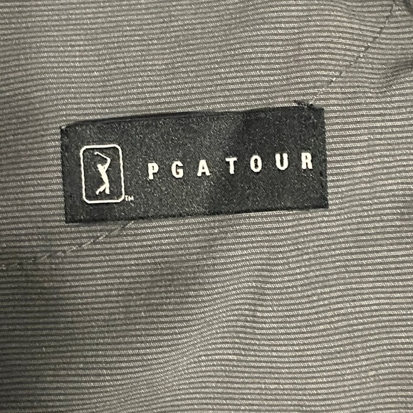 PGA Tour Men's 40"x32" Pants Dark Gray Heather Easy Care 4-Way Stretch NEW - Picture 8 of 12